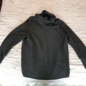 Slate Grey Cowl Neck Sweater XL